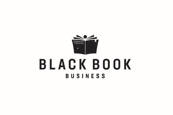 Black Book Vintage Retro Logo Graphic Logos By Artiveko