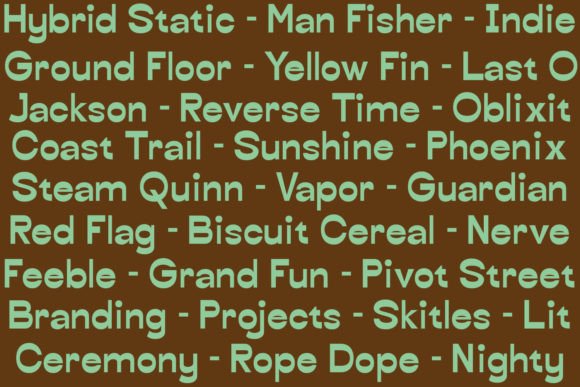 Borchy Font - Preview 4