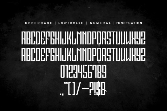 Break Rexinker Font - Preview 3