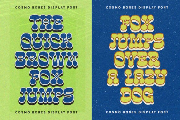 Cosmo Bones Font PNG with transparent background - Preview 5