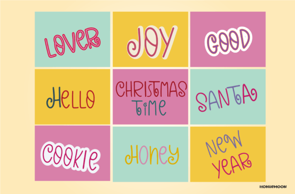 Cream Soda Font PNG with transparent background - Preview 1