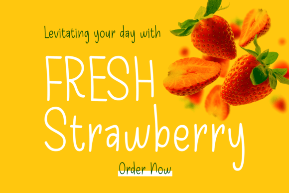 Delicious Mango Font - Preview 4