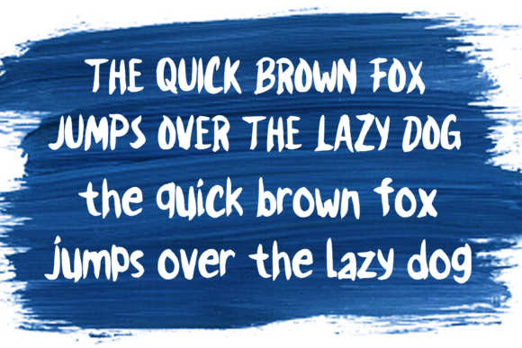Easy Brush Font - Preview 3