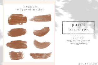 Fall Brush Stroke Clipart Bundle Graphic by neutralzsdesign · Creative ...