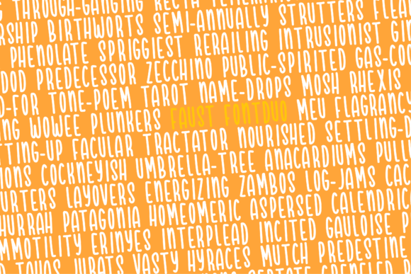 Faust Font - Preview 4
