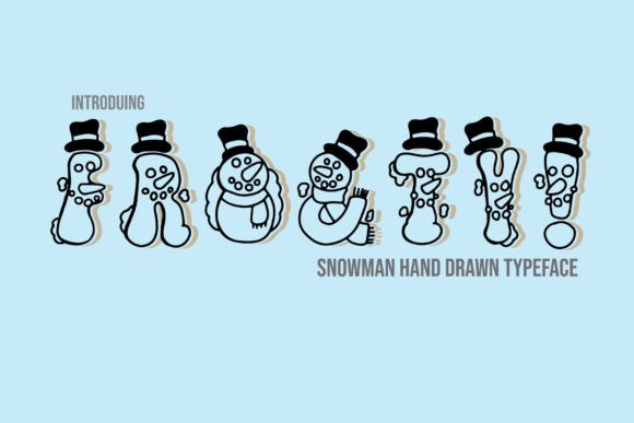 Frosty! Font - Preview 5