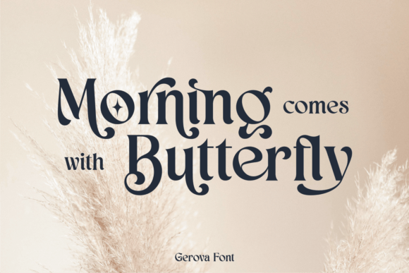Gerova Font - Preview 3