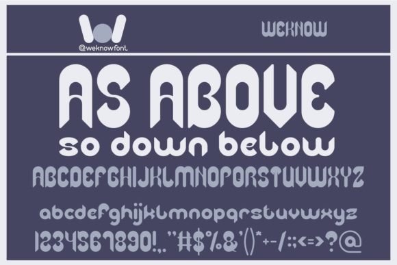 High and Low Font PNG with transparent background - Preview 1