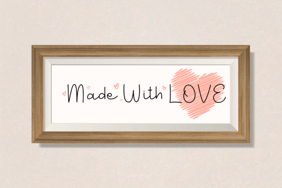 Junky Rose Font PNG with transparent background - Preview 3