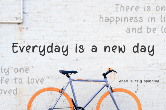Kinderson Notes Font PNG with transparent background - Preview 6