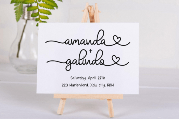 Mada Kayla Font PNG with transparent background - Preview 2