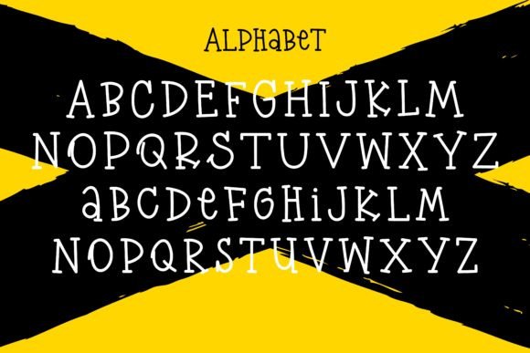 Monday Dinner Font PNG with transparent background - Preview 2