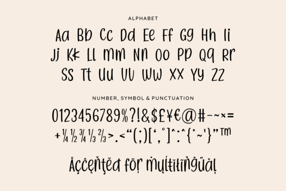 Quirky Humor Font PNG with transparent background - Preview 5