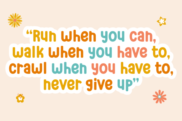Reach to Happy Font PNG with transparent background - Preview 1