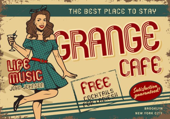 Retro Moment Font PNG with transparent background - Preview 2