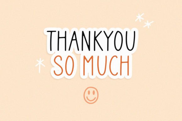Roseglow Font PNG with transparent background - Preview 6