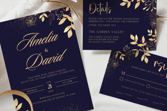 Royal Wedding Invitation Template