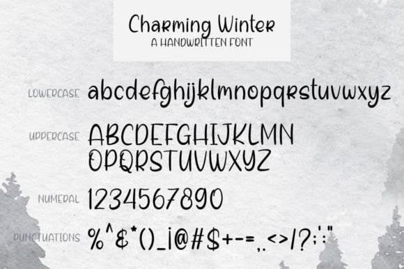Charming Winter Font - Preview 6