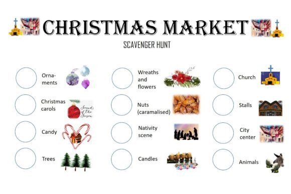 Christmas Market Scavenger Hunt Treasure