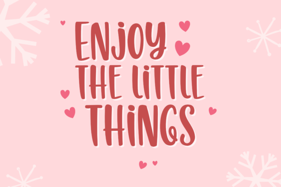 Friendly Display Font PNG with transparent background - Preview 3
