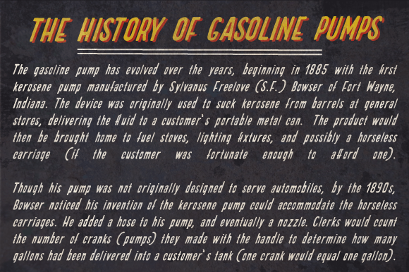 Gasoline Incline Font PNG with transparent background - Preview 3