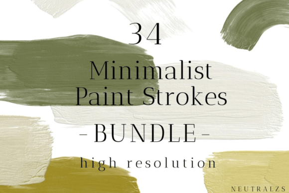 Brush Strokes Clipart Bundle Graphic by neutralzsdesign · Creative Fabrica