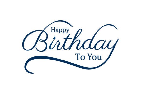 happy birthday dark lettering greeting card aesthetic 2026
