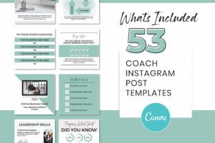 Instagram Coach Template for Business Graphic by SnapyBiz · Creative ...