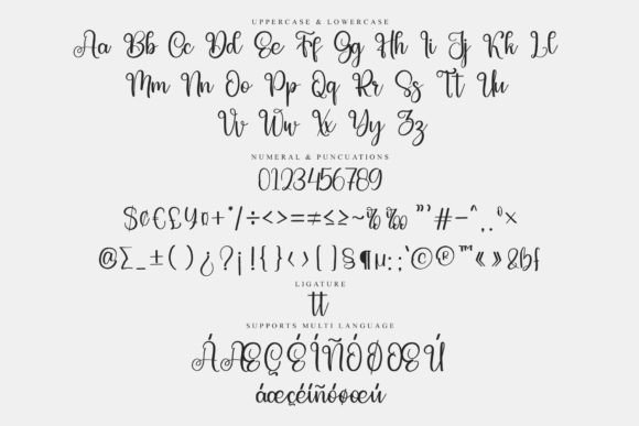 Longlife Font PNG with transparent background - Preview 6