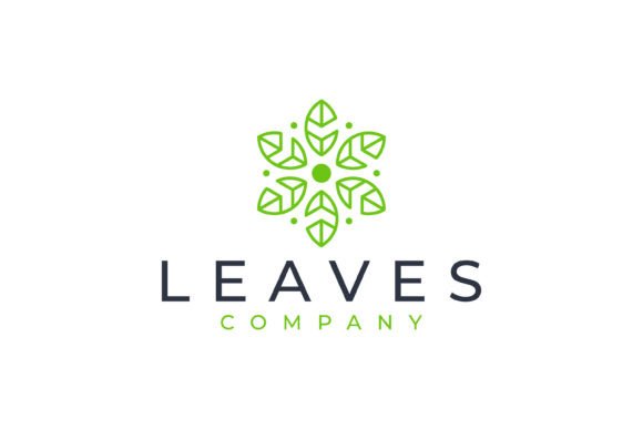 Minimalist Green Flower Logo Template Graphic Logos By Artiveko