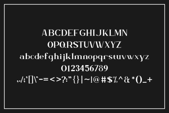 Ropland Font PNG with transparent background - Preview 3