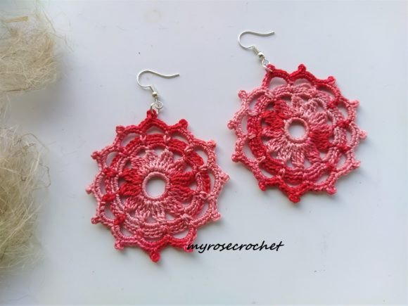 Rosa Earrings Pattern