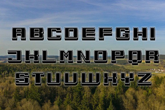 Amberg Font - Preview 1