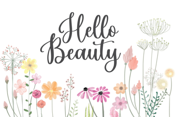 Ametta Morningsta Font PNG with transparent background - Preview 2