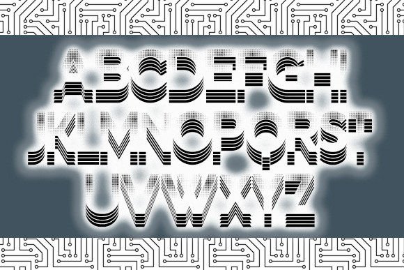 Cyber Expert Font - Preview 1