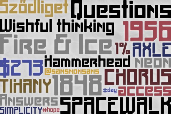 Firmament Font - Preview 2