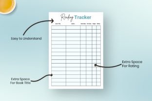 Free Printable Reading Tracker Graphic by SnapyBiz · Creative Fabrica