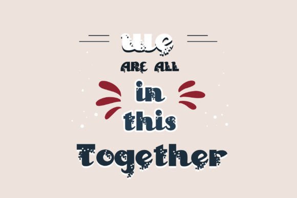 Meringue Mistletoe Font PNG with transparent background - Preview 1