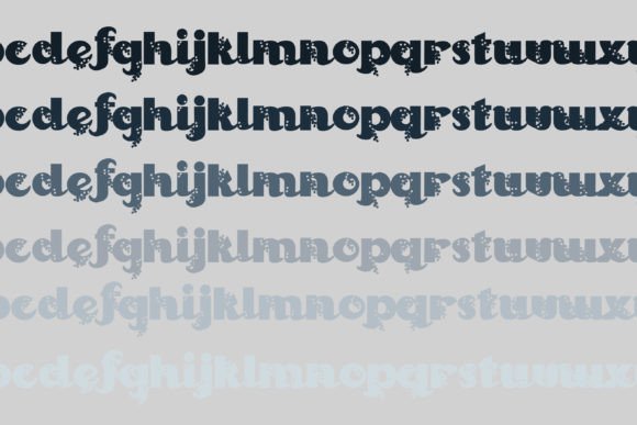Meringue Mistletoe Font PNG with transparent background - Preview 4