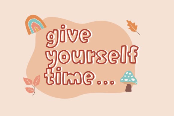 Milky Nut Font PNG with transparent background - Preview 3