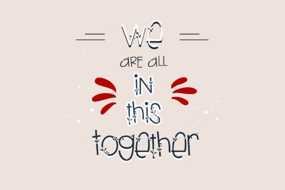 Mistletoe Show Font PNG with transparent background - Preview 1