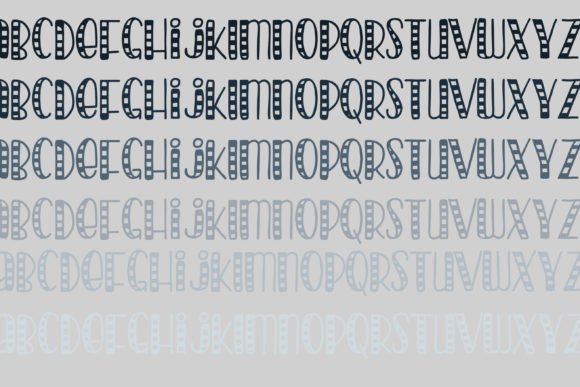 Peppermint Preserves Font PNG with transparent background - Preview 4