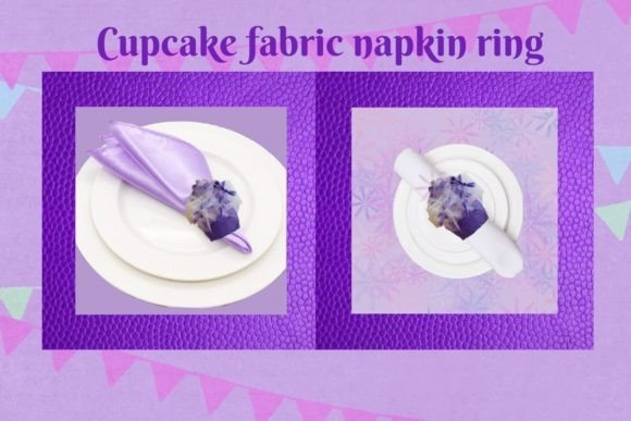 Princess Fairy Cupcake Serviette PDF