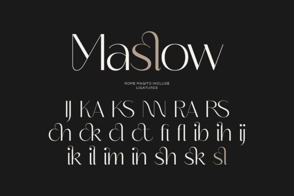 Rome Magito Font PNG with transparent background - Preview 3