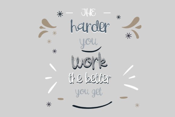 Skiffle of Snow Font PNG with transparent background - Preview 2