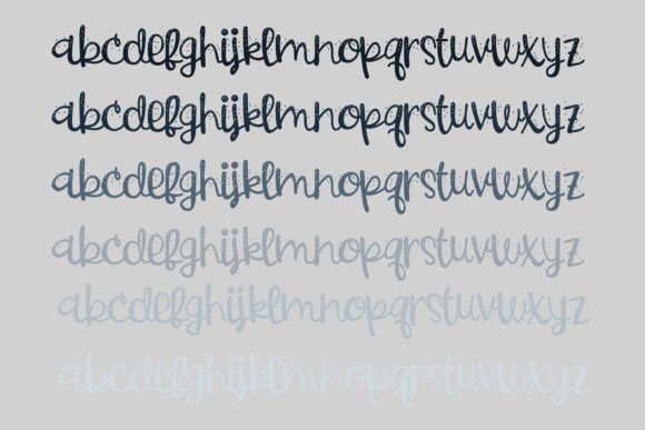 Skiffle of Snow Font PNG with transparent background - Preview 4