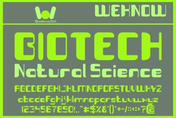 Artificial Intelligence Font - Preview 3