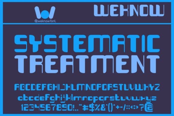 Artificial Intelligence Font - Preview 4