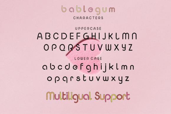 Bablegum Font - Preview 4