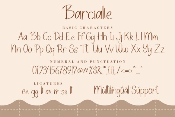 Barcialle Font - Preview 6